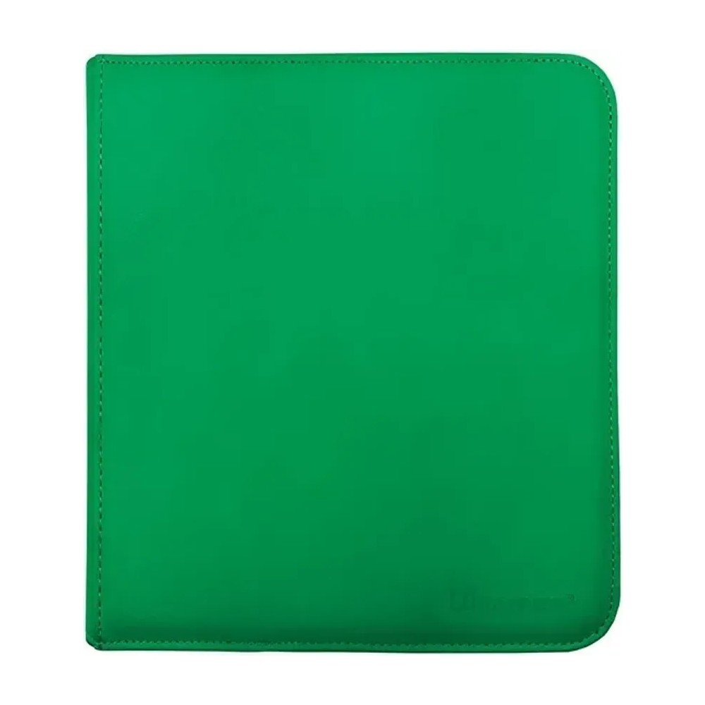 Carpeta con cremallera 12 bolsillos PRO-Binder Zippered Verde Ultra Pro