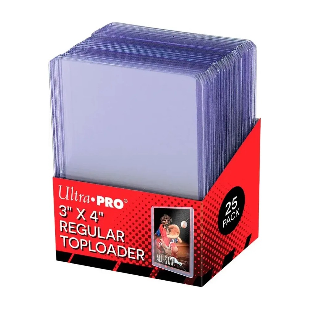 Fundas Standard Toploader Regular (25 unidades) Ultra Pro.