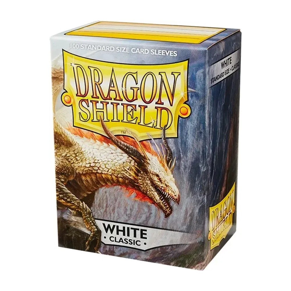 Fundas Standard Blanco (100 fundas) Dragon Shield.