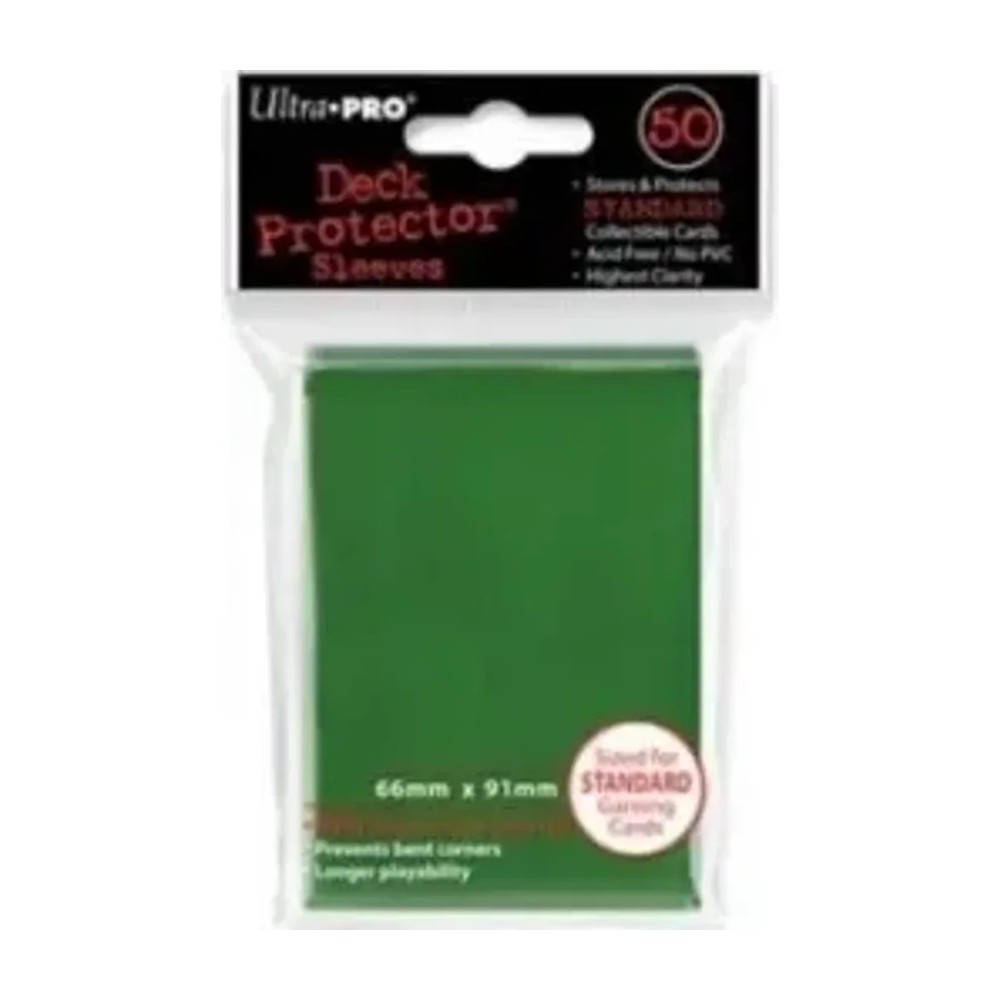 Fundas Standard Verde Oscuro (50 fundas) Ultra Pro.