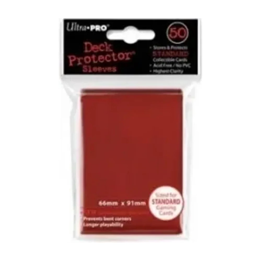 Fundas Standard Rojo (50 fundas) Ultra Pro.