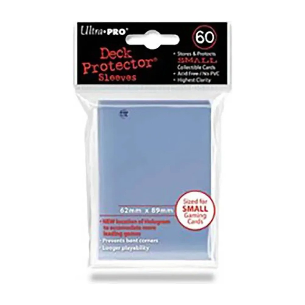 Fundas Small 62mm x 89mm Transparente (60 fundas) Ultra Pro.