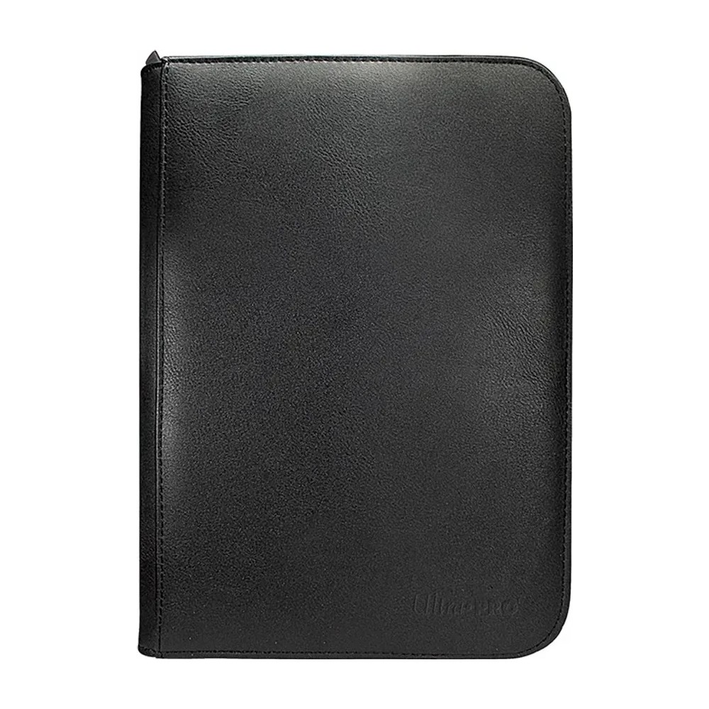 Carpeta con cremallera 4 bolsillos PRO-Binder Zippered Negro Ultra Pro