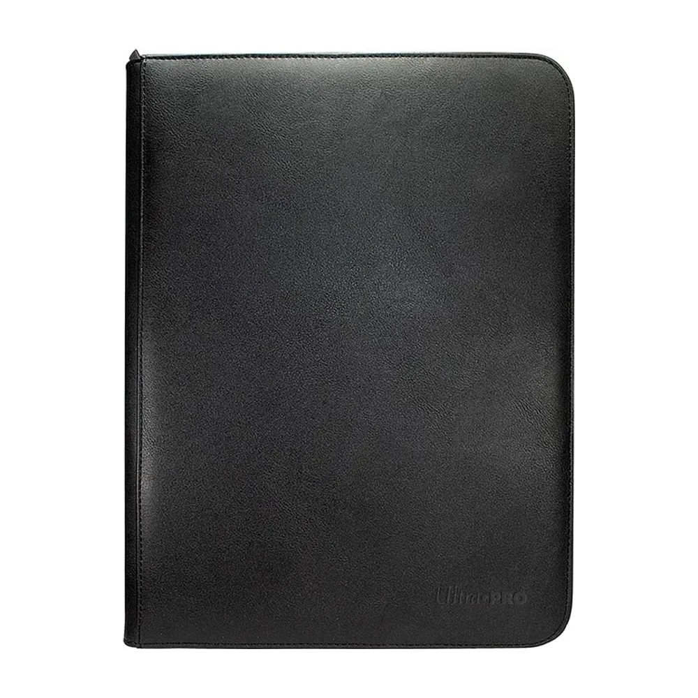 Carpeta con cremallera 9 bolsillos PRO-Binder Zippered Negro Ultra Pro