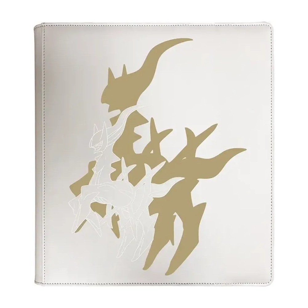 Carpeta con cremallera 12 bolsillos Premium Pro Binder Zippered Arceus Pokemon Ultra Pro