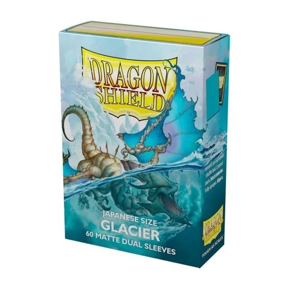 Fundas Small 59mm x 86mm Japanese Dual Matte Glacier Miniom Azul (60 fundas) Dragon Shield.
