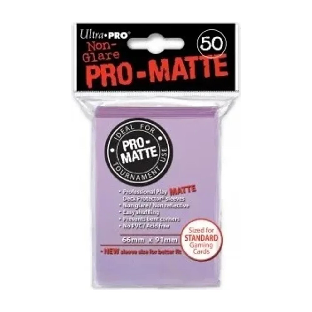 Fundas Standard Pro Matte Lila (50 fundas) Ultra Pro.