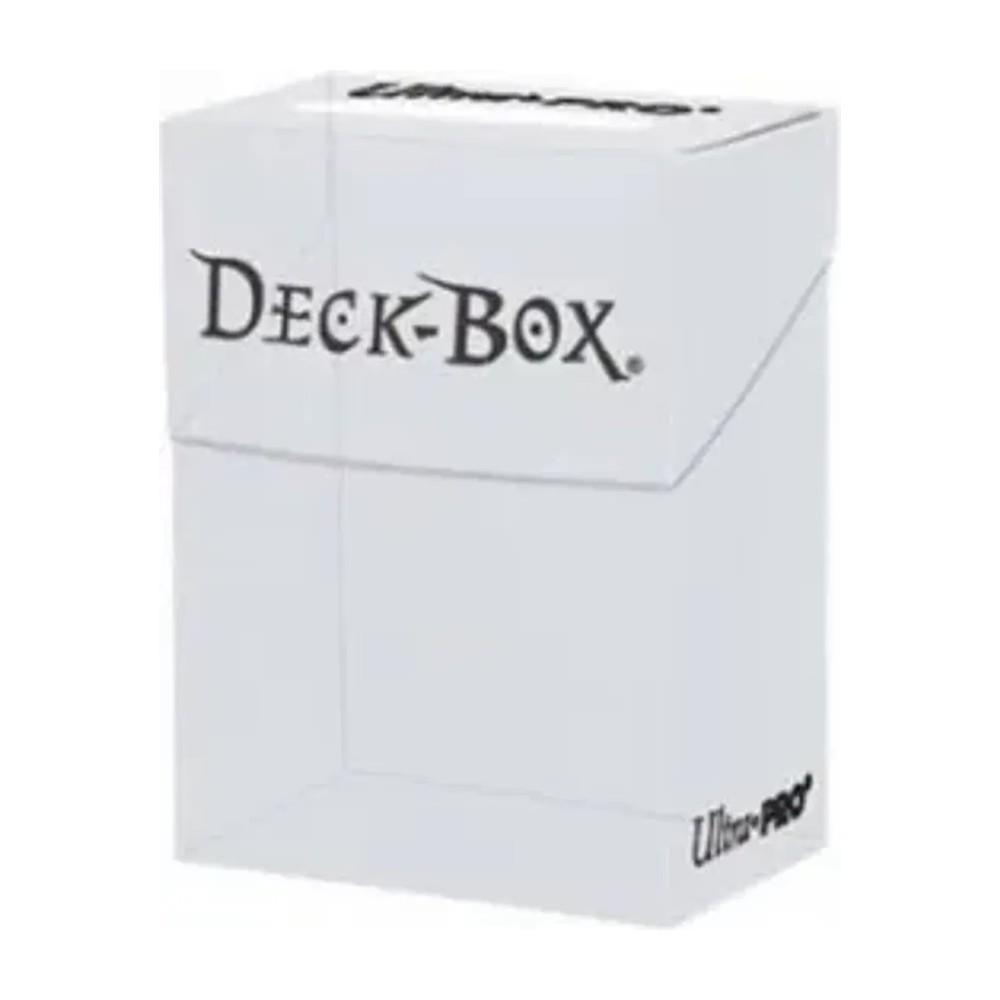 Caja de mazo Deck Box Solid Transparente Ultra Pro.
