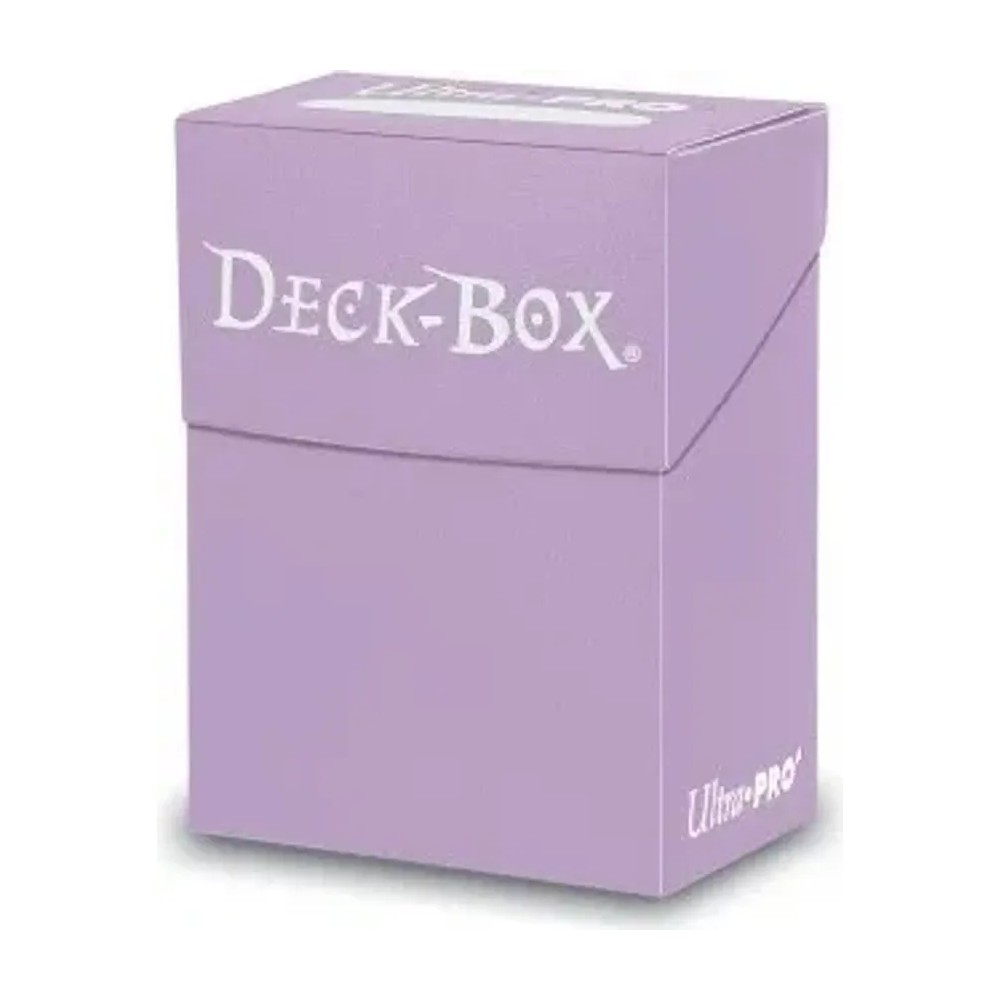 Caja de mazo Deck Box Solid Lila Ultra Pro.