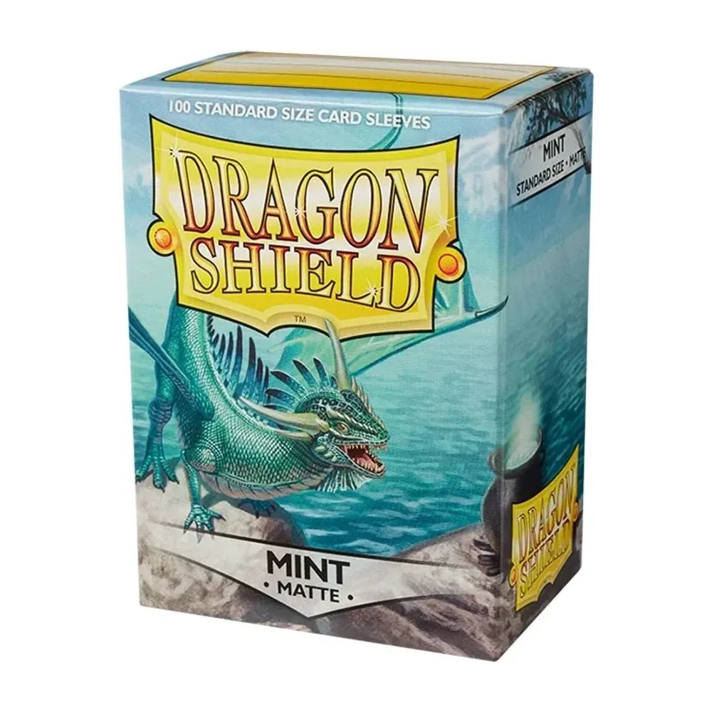 Fundas Standard Matte Turquesa (100 fundas) Dragon Shield.