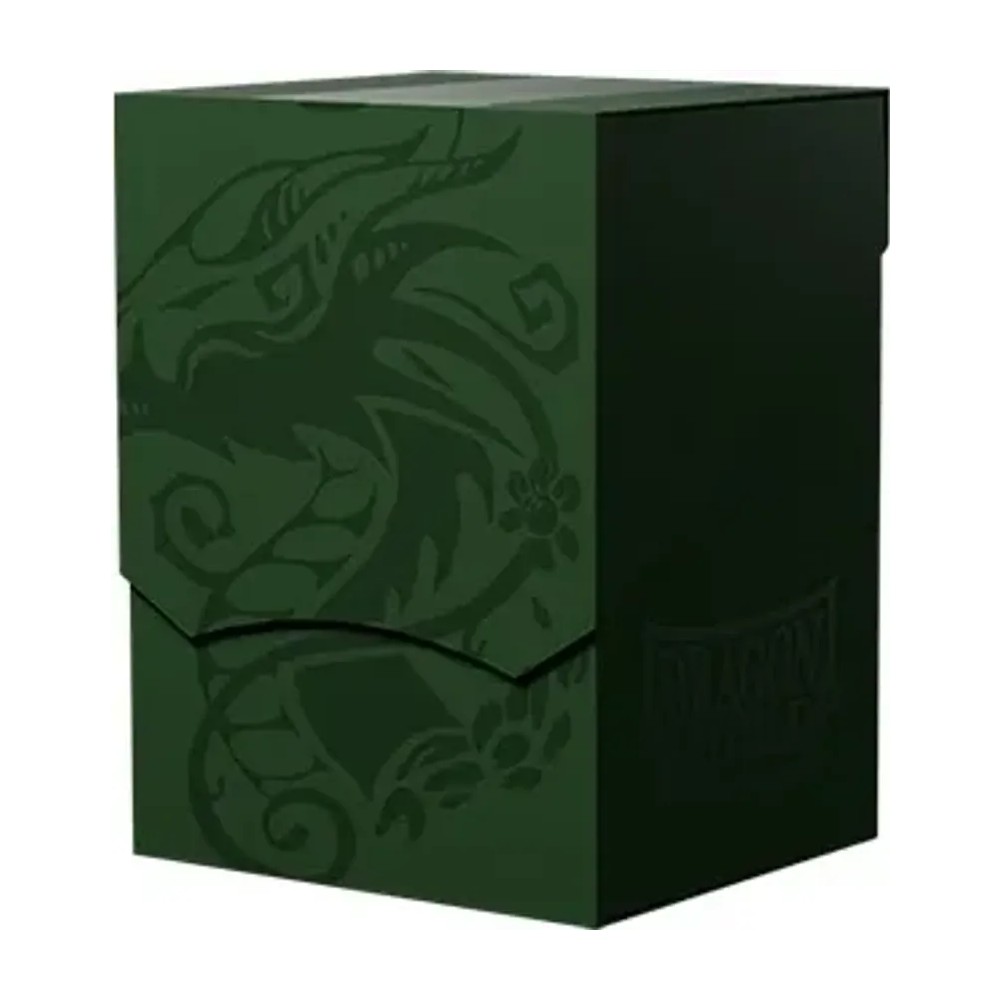 Caja de mazo Forest Green Verde Dragon Shield