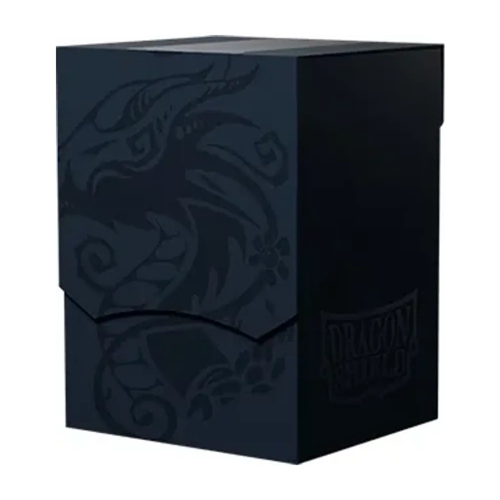 Caja de mazo Midnight Blue Azul Dragon Shield