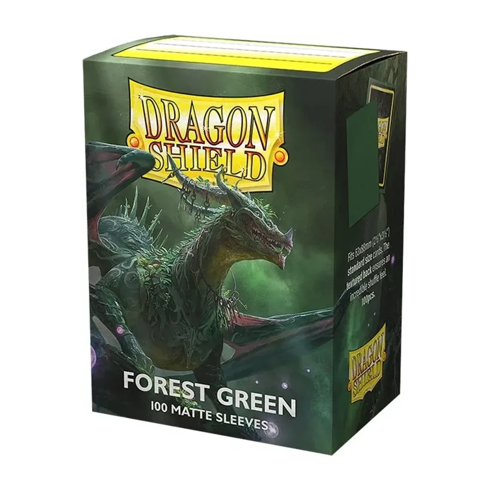 Fundas Standard Matte Forest Green Dragon & Shield