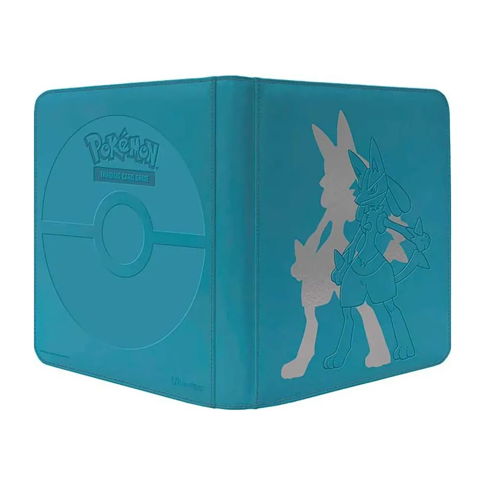 PRO-Binder Elite Series — Lucario Carpeta 12 Bolsillos con cremallera — Pokémon