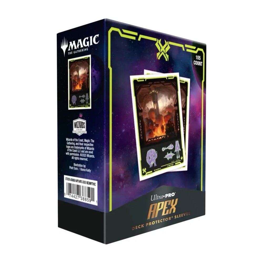 Fundas Standard Apex (105 unidades) Red Mythic Edge of Eternities Magic The Gathering
