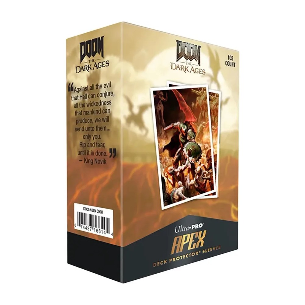 Fundas Standard 105ct Apex Deck Protector Sleeves 1 for Bethesda Doom