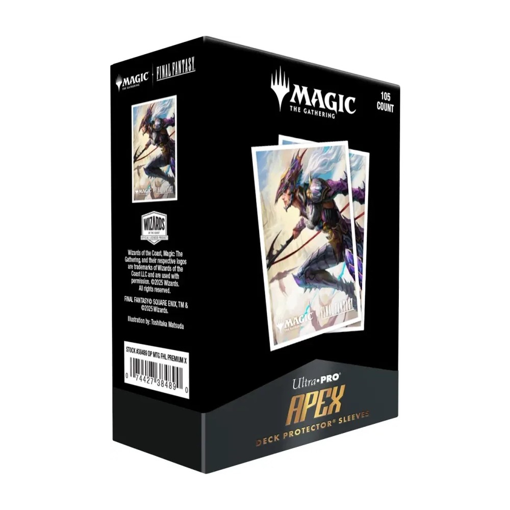 Fundas Standard 105ct Apex Deck Protector sleeves Premium X Final Fantasy Magic The Gathering