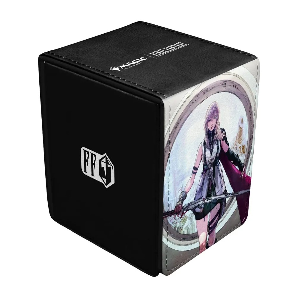 Caja de mazo Alcove Flip Deck Box Premium W Final Fantasy Magic The Gathering