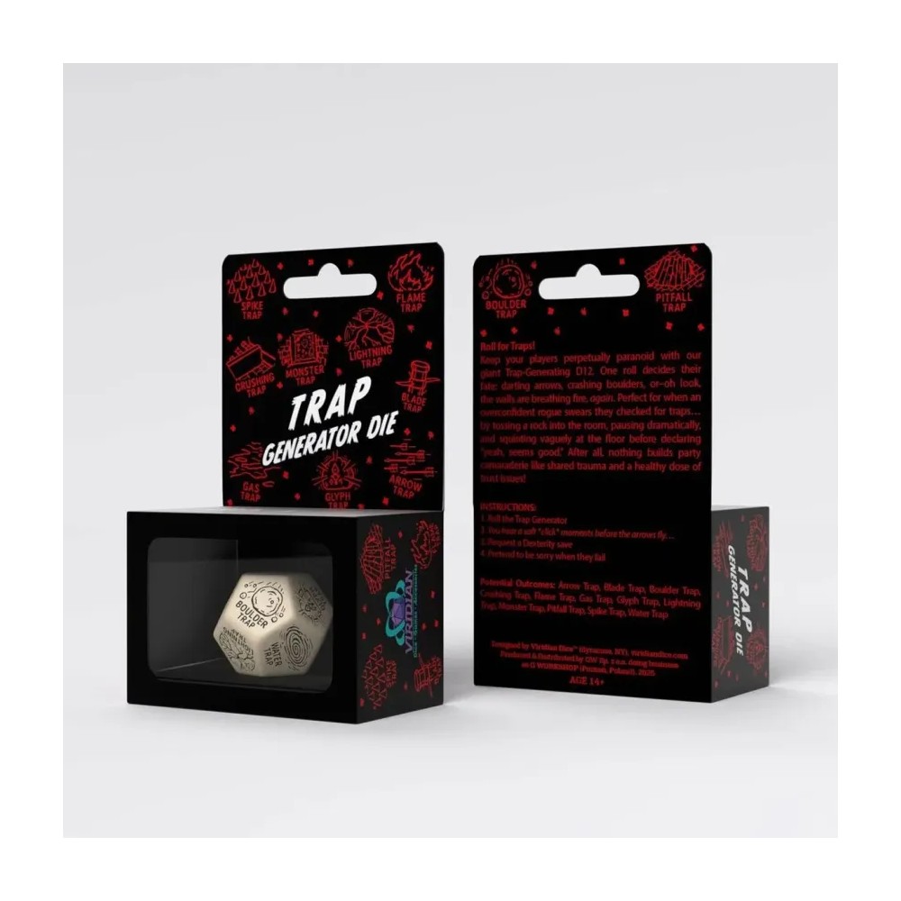 Dado Trap Generator Beige y Negro