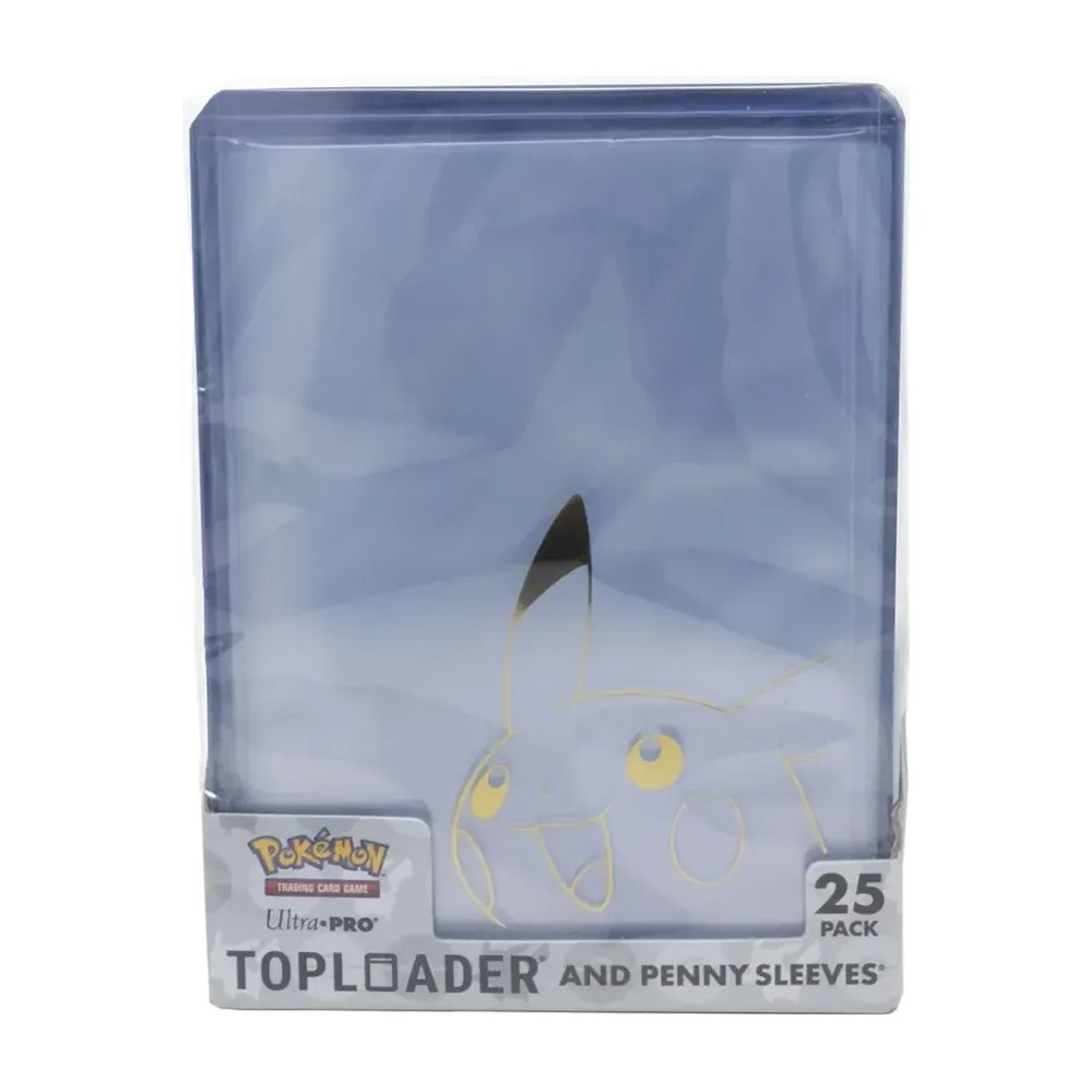 Toploader & Penny Sleeves Pikachu (25 unidades) Pokémon