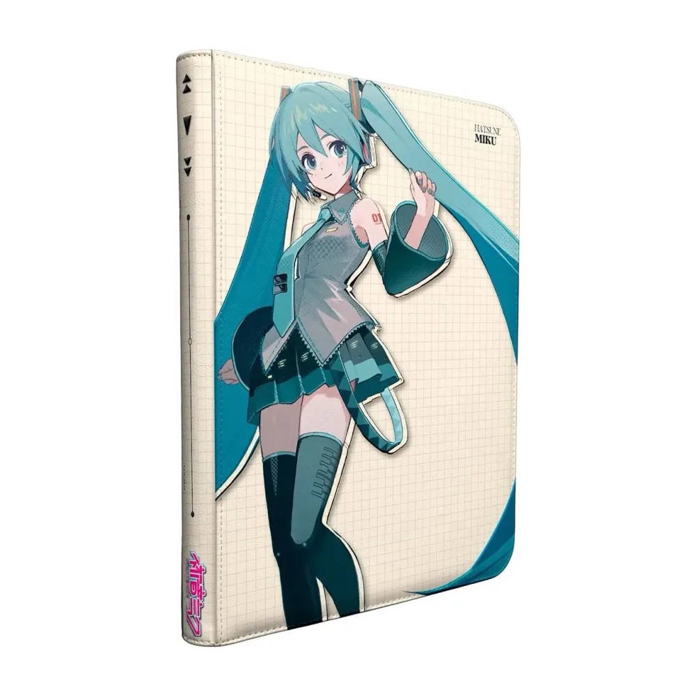Archivador 9 bolsillos Portfolio con cremallera Hatsune Miku