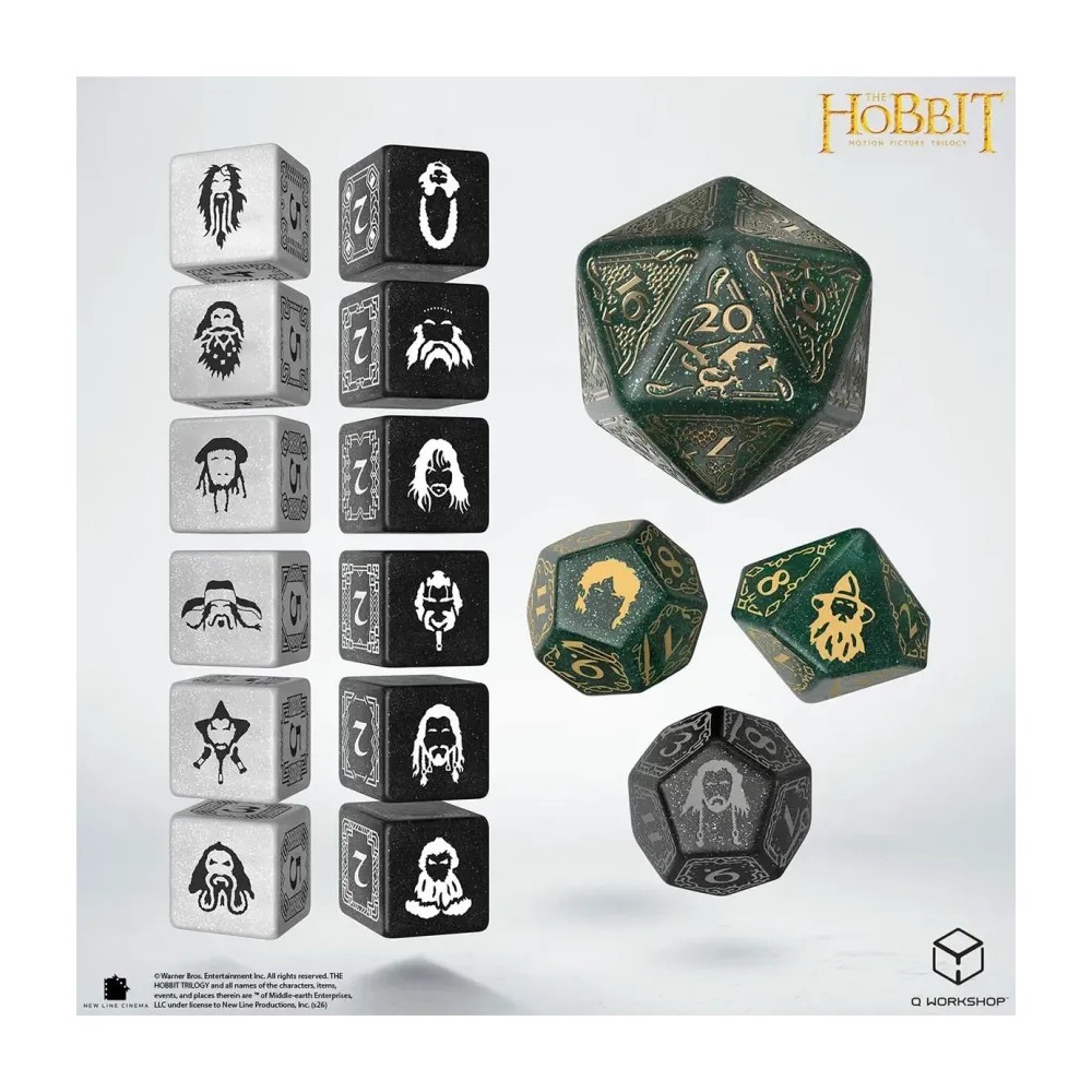 Set de Dados Verdant Grove — The Hobbit