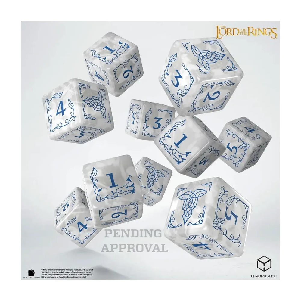 Set de Dados D6 Rivendell Stone (10 Unidades) — The Lord of the Ring