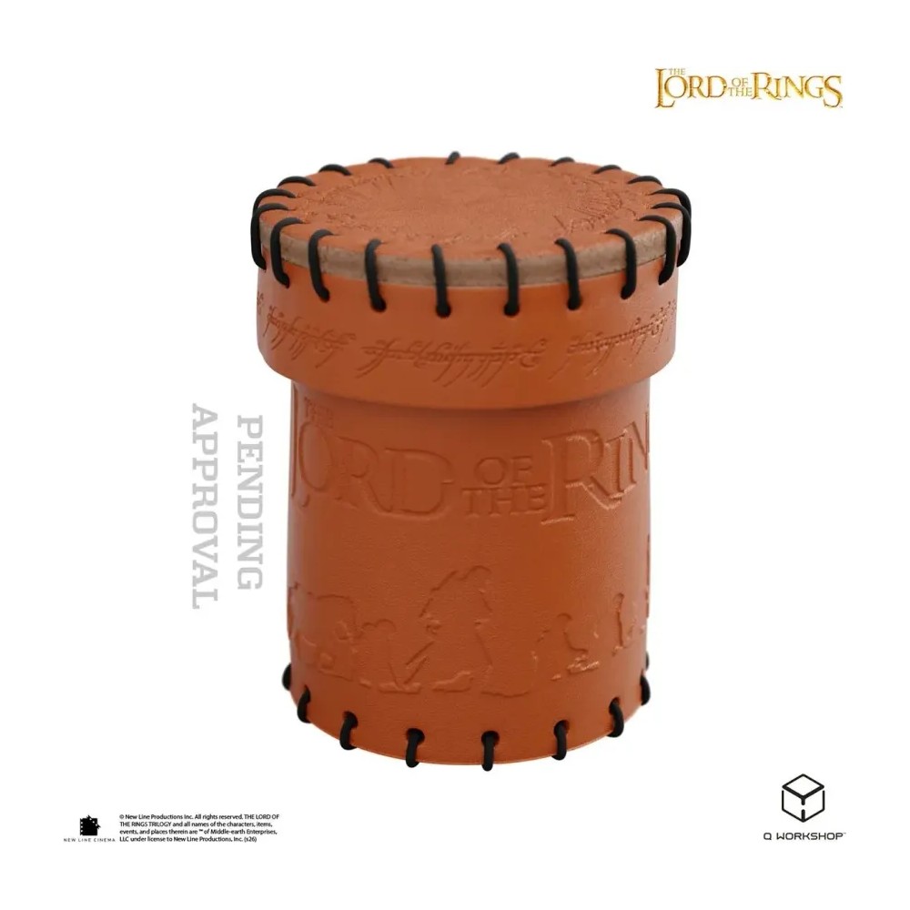 Cubilete para Dados The Fellowship of the Ring — The Lord of the Ring