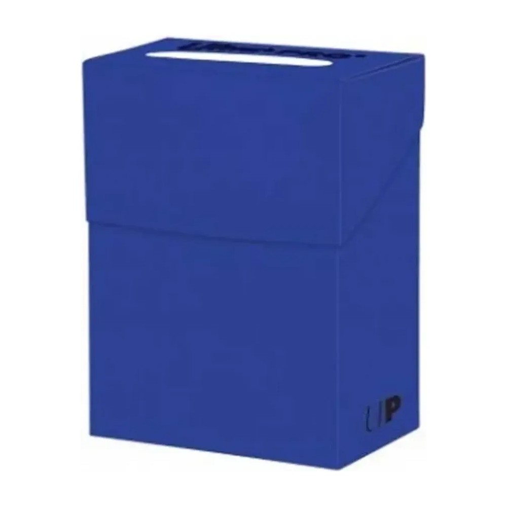 Caja de mazo Deck Box New Solid Azul Ultra Pro.