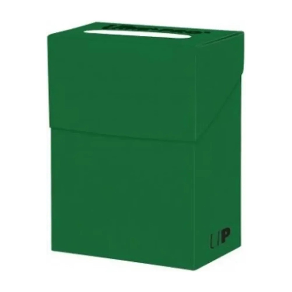Caja de mazo Deck Box New Solid Verde Ultra Pro.