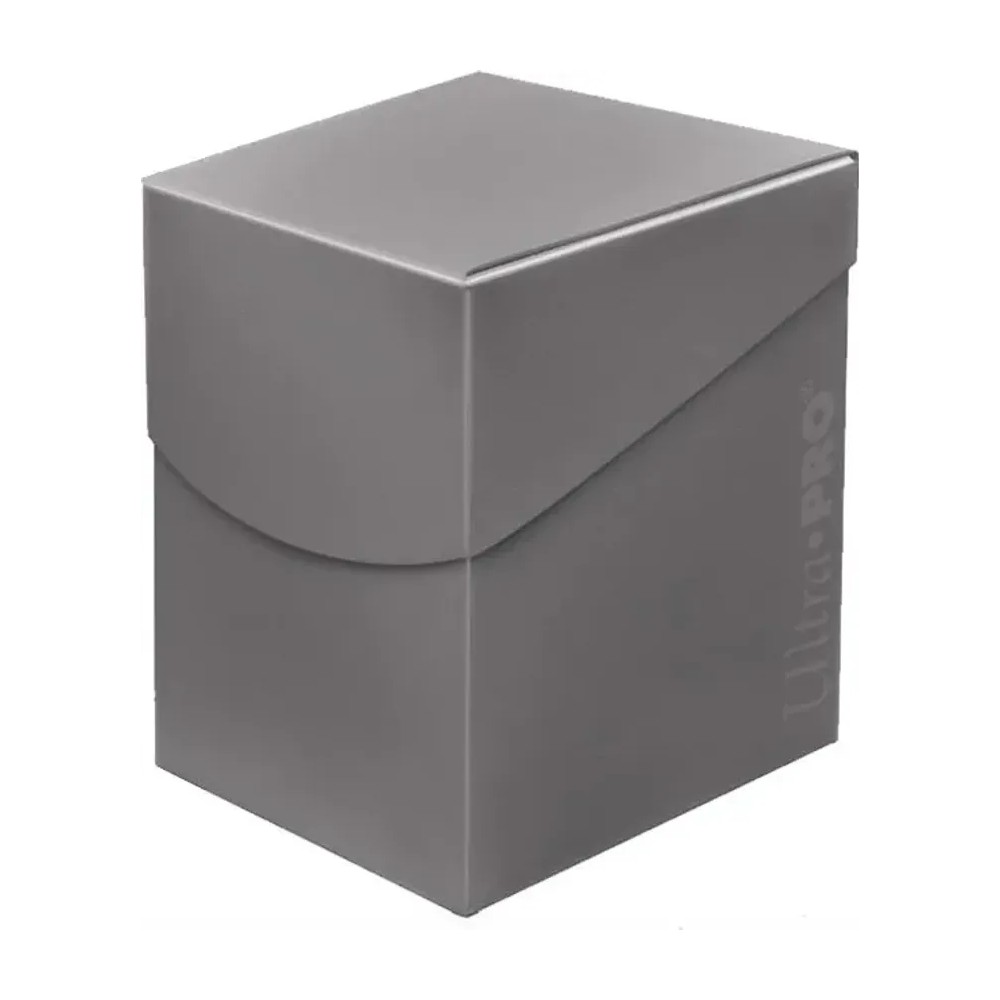 Caja de mazo Deck Box Eclipse 100 Gris Ultra Pro.