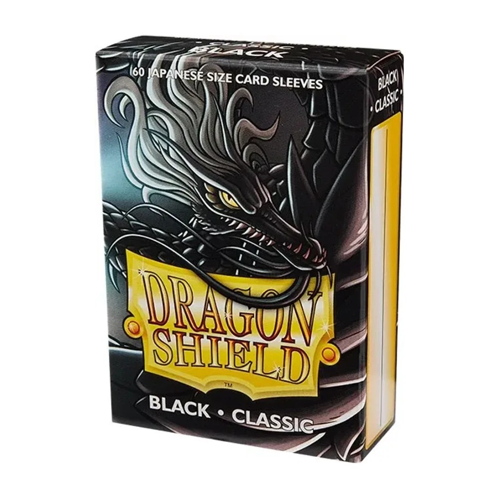 Fundas Small 59mm X 86mm Japanese Negro (60 Fundas) Dragon Shield