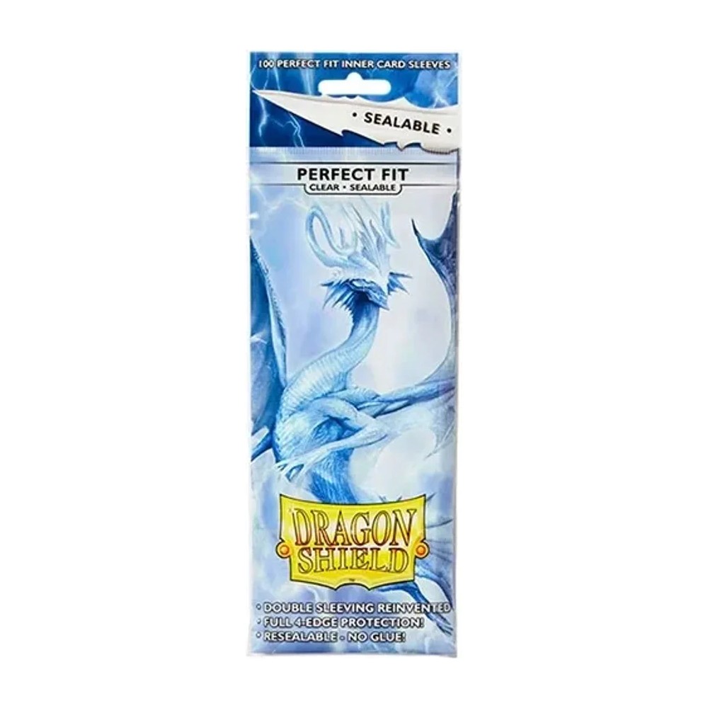 Fundas Standard Perfect Fit Sealable Transparente (100 fundas) Dragon Shield.