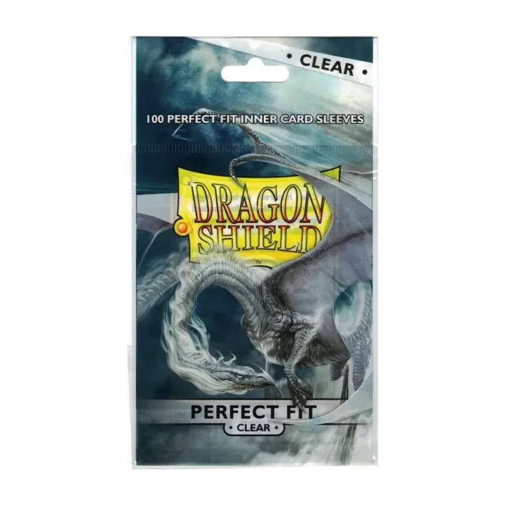 Fundas standard Perfect Fit Clear Transparente (100 fundas) Dragon Shield.