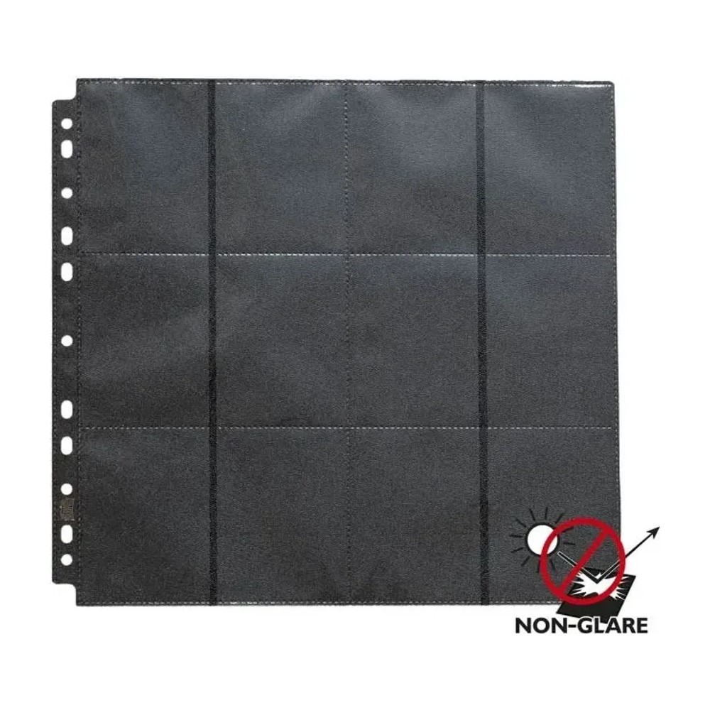 Álbum Páginas de 24 bolsillos Non Glare para cartas standard Dragon Shield