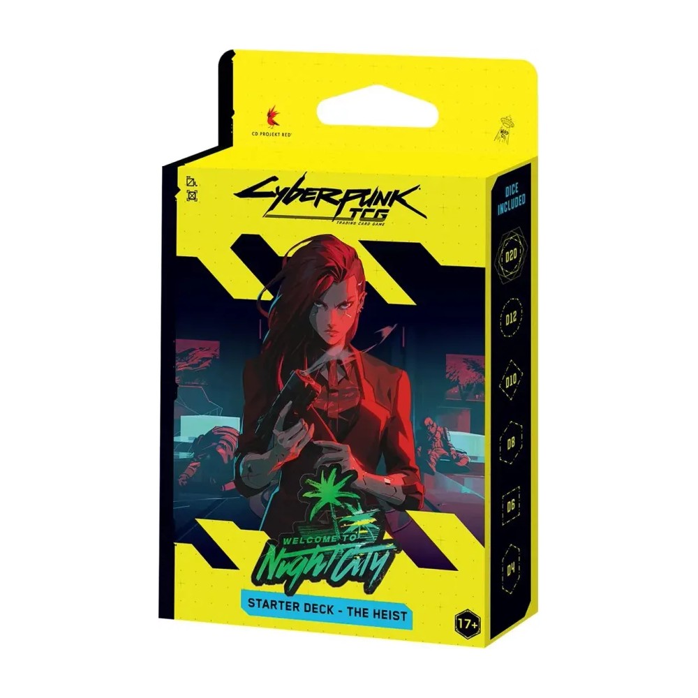 The Heist Welcome to Night City — Starter Deck Display (6 unidades)