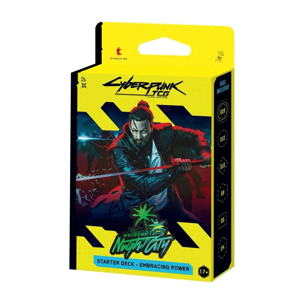 Embracing Power Welcome to Night City — Starter Deck Display (6 unidades)