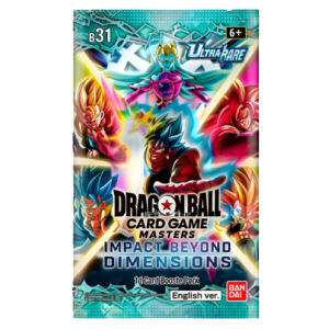 Dragon Ball | Caja 24 Sobres Ultra-Bout Series B-31 Impact Beyond Dimensions 2