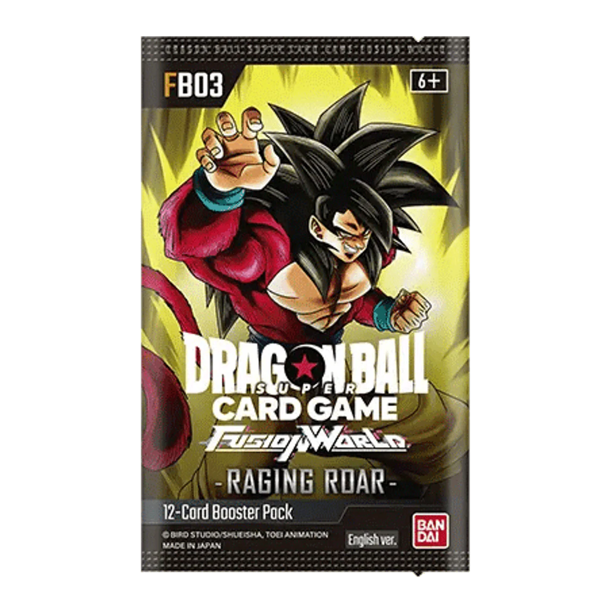 Dragon Ball | Caja de 24 Sobres FB-03 Raging Roar 2