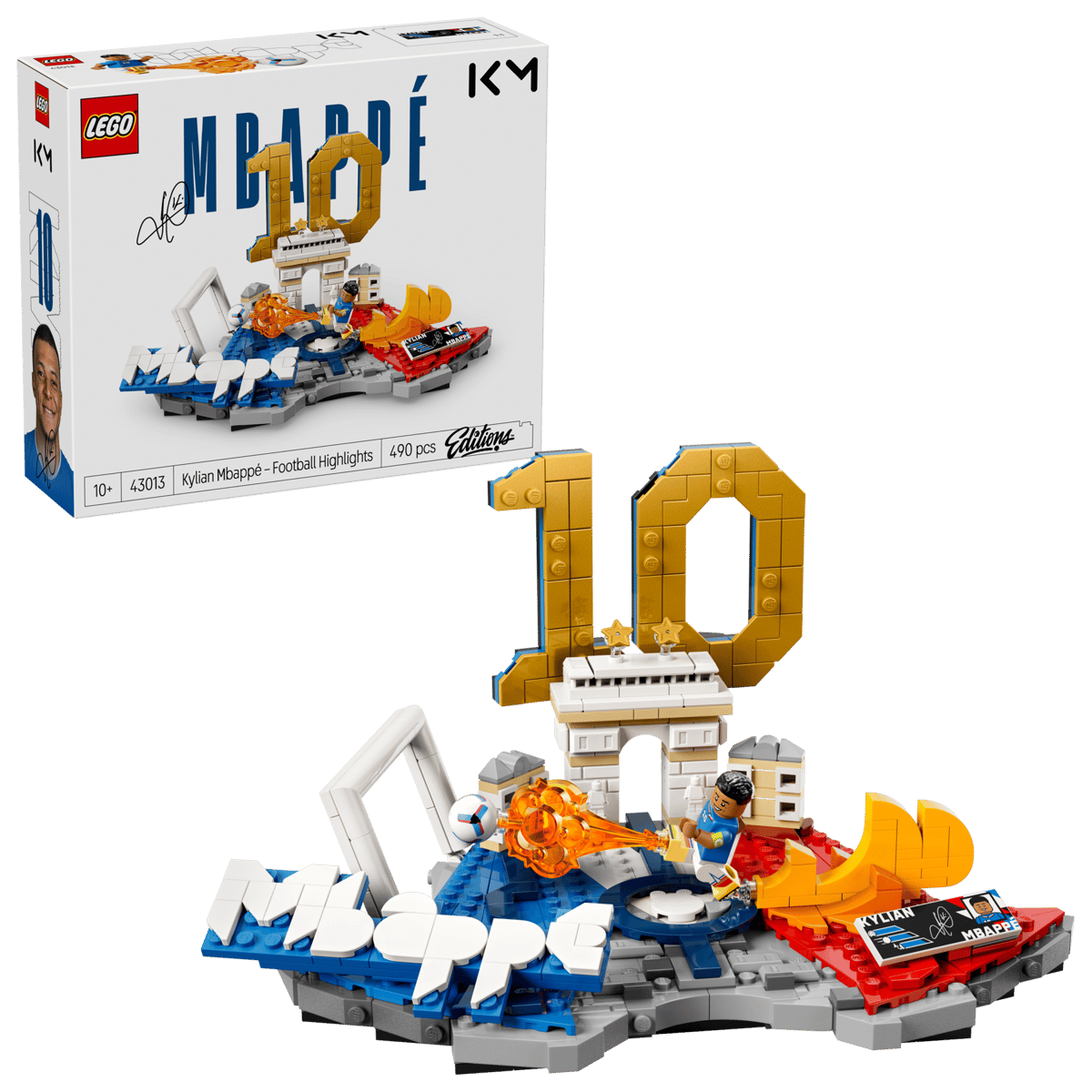 LEGO Kylian Mbappé — Fenómenos del Fútbol 43013 2
