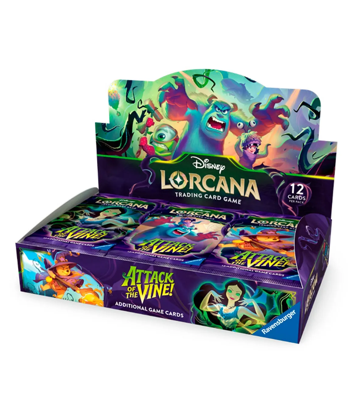 Paquetes de refuerzo (24 Unidades) Inglés Attack of the Vine! — Disney Lorcana