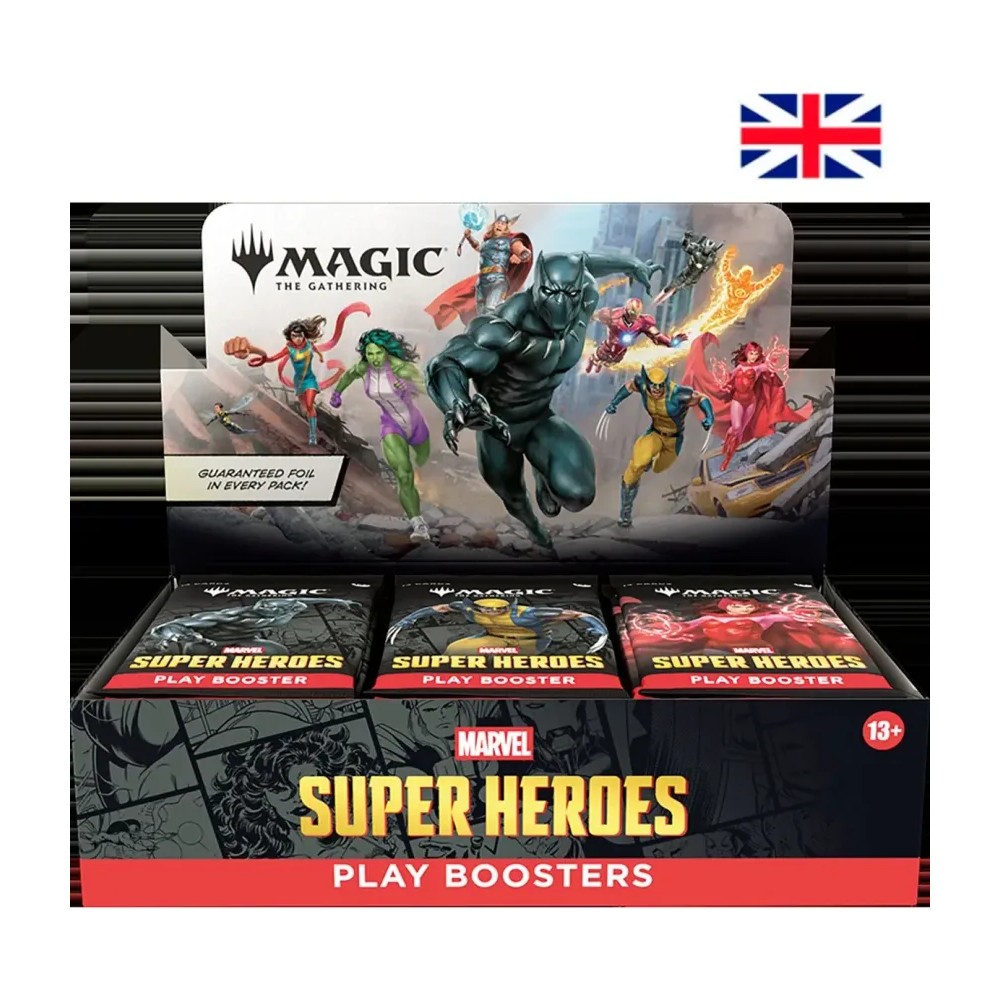 Marvel Super Heroes — Play Booster Display (30 sobres)