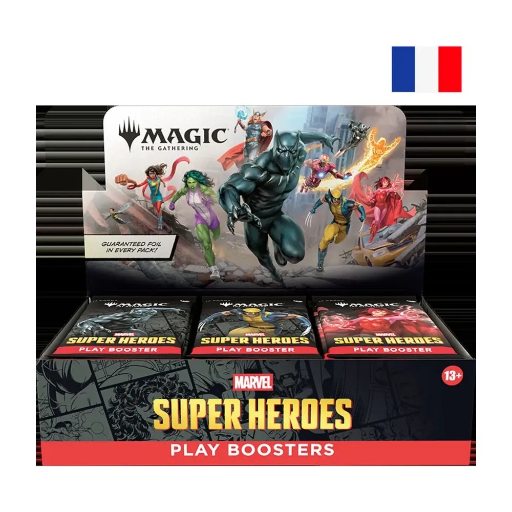 Marvel Super Heroes — Play Booster Display (30 sobres)