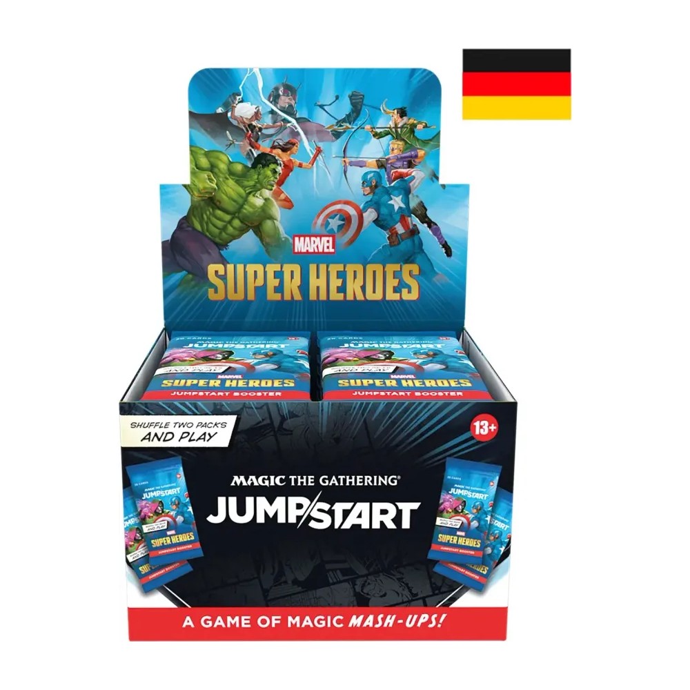 Marvel Super Heroes — Jumpstart Booster Display (24 sobres)