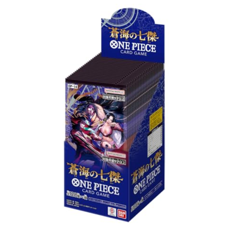 One Piece Caja 24 Sobres OP14 The Azure Sea's Seven 4