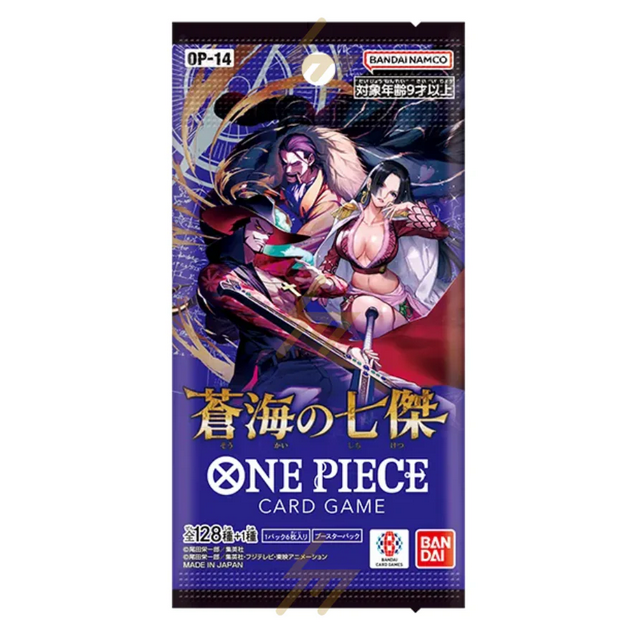 One Piece Caja 24 Sobres OP14 The Azure Sea's Seven 5