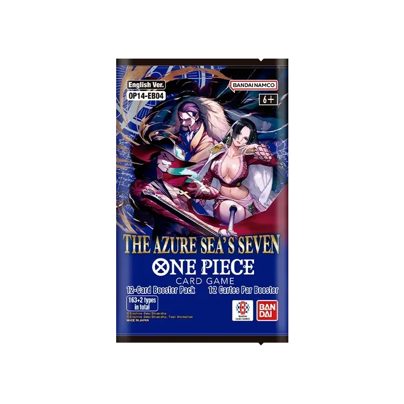 One Piece Caja 24 Sobres OP14 The Azure Sea's Seven 6