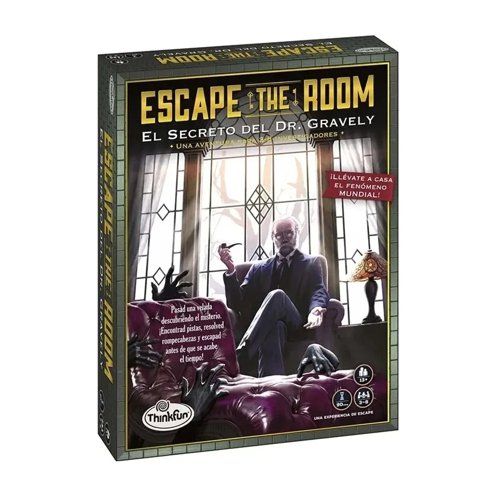 Escape the Room — El secreto del Dr. Gravely — Juego de mesa Thinkfun
