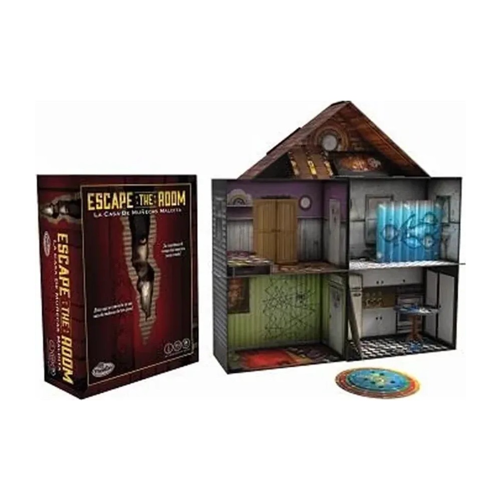 Escape the Room — La casa de muñecas maldita — Juego de mesa Think Fun