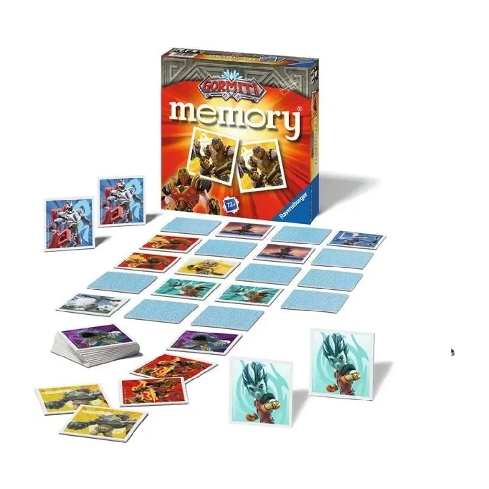 Memory — Gormiti Juego de cartas Ravensburger
